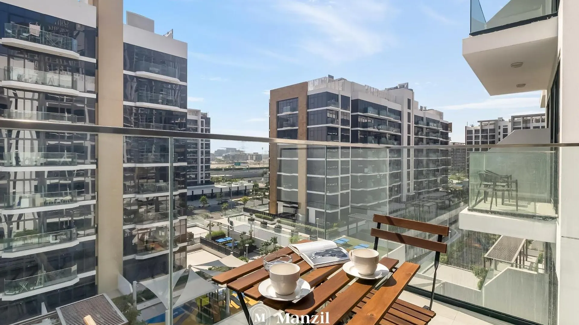 Elegant Studio W Balcony View Near Downtown Dubai
